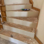 Before Stair Repair